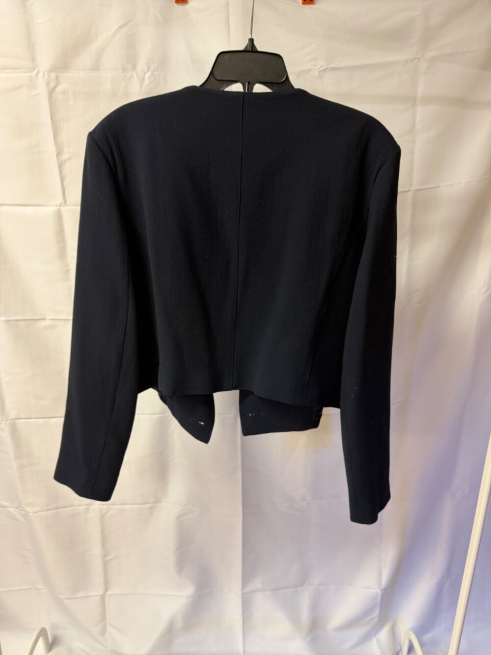 Polo Ralph Lauren Wool Crepe Cropped Jacket 14 NWT - Picture 5 of 5